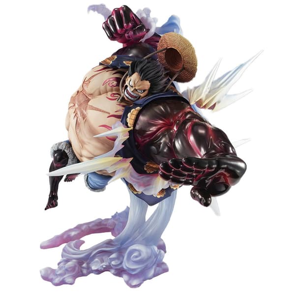 Megahouse Monkey D. Luffy Sa Maximum Portrail Of Pirates One Piece 33 Cm Monivärinen