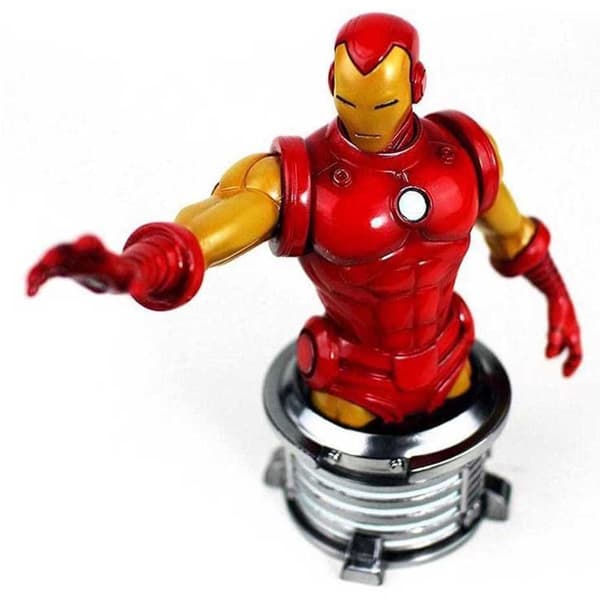 Marvel Diamond Select Uovervindelig Iron Man 1/6 Harpiks Buste Rød