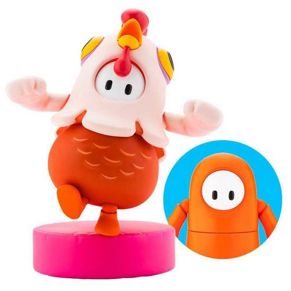 Kotobukiya Elokuvatähti Kananahka Fall Guys Ultimate Knockout 01 Hahmo 8 Cm Oranssi