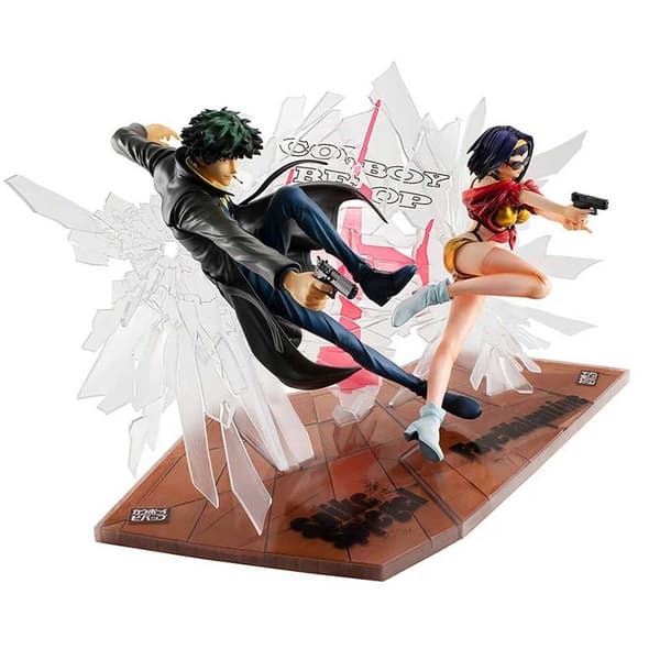 Megahouse Cowboy Bebop Spike And Faye Figure 22 Cm Monivärinen