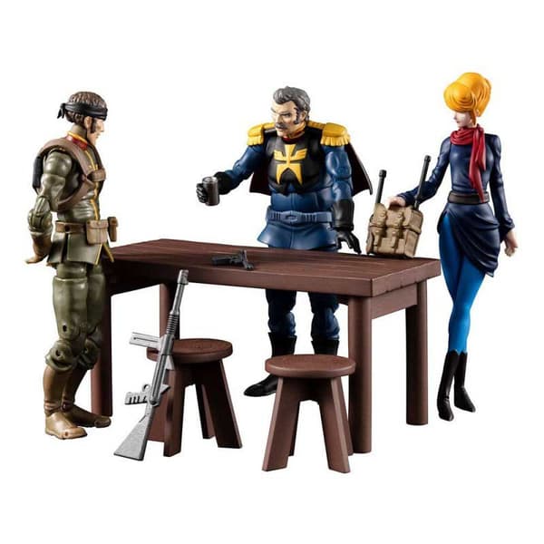Megahouse Mobile Suit Gundam Principality Of Zeon Team Ramba Ral Set Figure 10 Cm Gylden