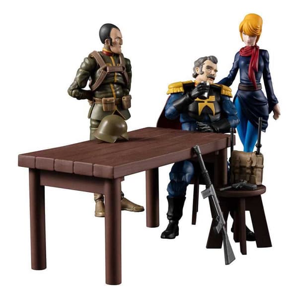 Megahouse Mobile Suit Gundam Principality Of Zeon Team Ramba Ral Set Figure 10 Cm Gylden