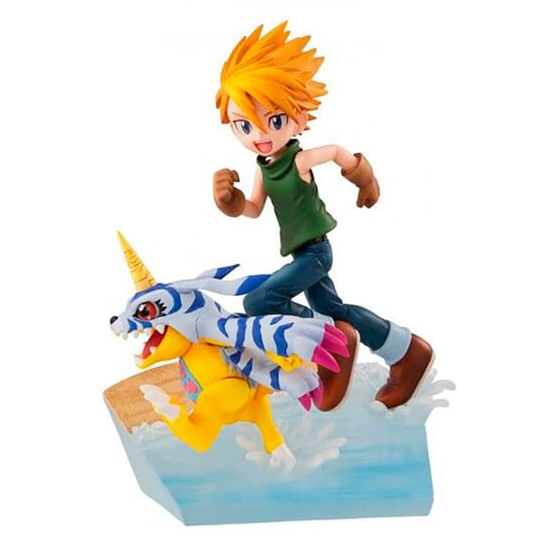 Megahouse Hahmo Yamato Y Gabumon Gem Series 12 Cm Monivärinen