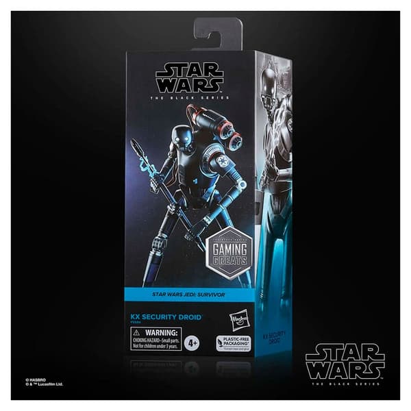 Hasbro Sikkerheds Droid Kx Star Wars Figur The Black Series Sort