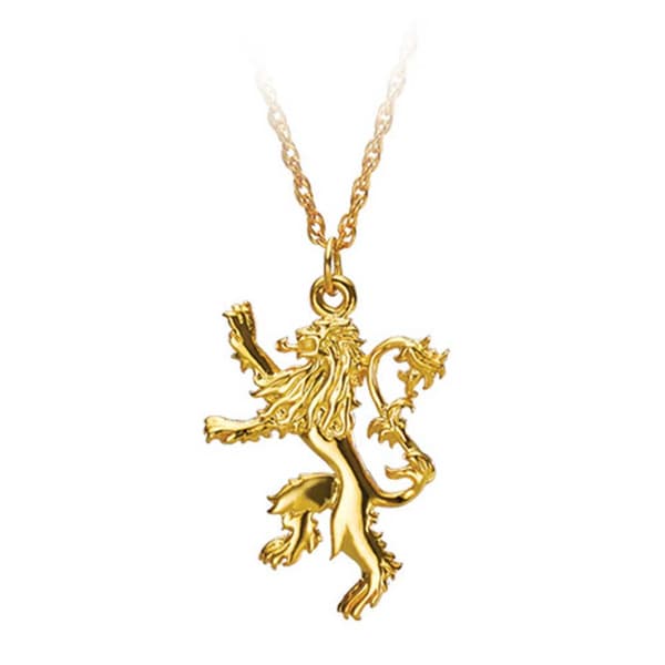 Noble Collection Game Of Thrones Vedhæng Lannister Gylden
