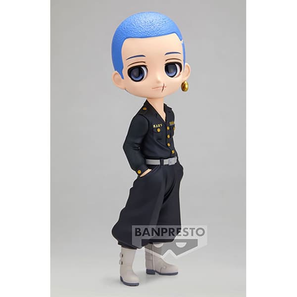 Banpresto Figur Q Posket Tokyo Revengers Hakkai Shiba Ver A Blå