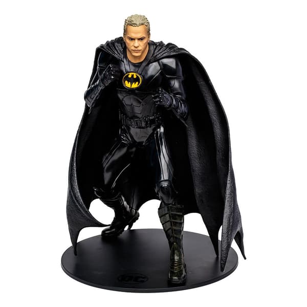Mcfarlane Ilman Maskia Figuuri Dc Multiverse The Flash Batman Michael Keaton Musta