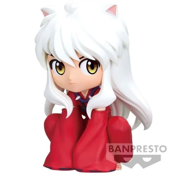 Banpresto Hahmo Q Posket Inuyasha Sentado Version A Punainen