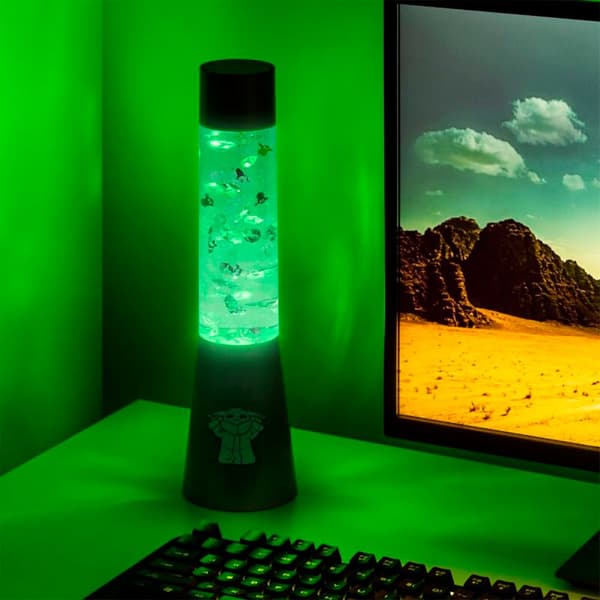 Paladone Star Wars Lampe Grogu Flow Transparent