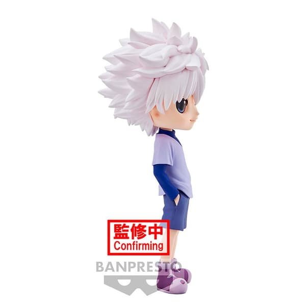 Banpresto Hahmo Killua Hunter X Hunter Q Posket 14 Cm Violetti Ver A