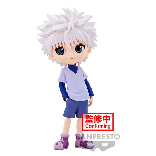 Banpresto Hahmo Killua Hunter X Hunter Q Posket 14 Cm Violetti Ver A