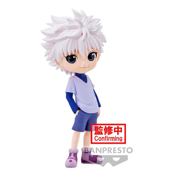 Banpresto Hahmo Killua Hunter X Hunter Q Posket 14 Cm Violetti Ver A