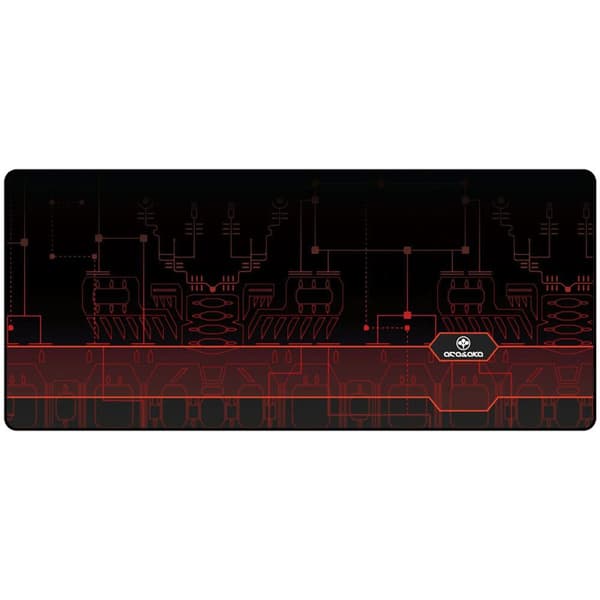 Devplus Xxl Cyberpunk Arasaka 2077 Mus Matta 2077 Röd