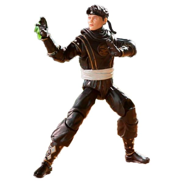 Power Rangers Rangerning Samling Ninja Black 15 Cm Flerfarvet