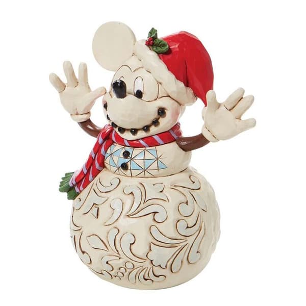 Disney Snögubbe Enesco Mickey Mouse 17 Centimeter Flerfärgad