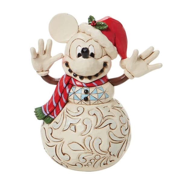 Disney Snögubbe Enesco Mickey Mouse 17 Centimeter Flerfärgad