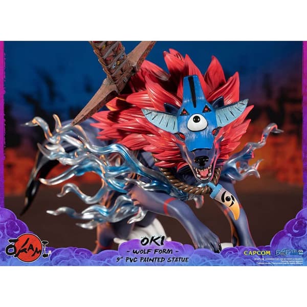 First 4 Figures Wolf Form Standard Edition Okami Oki Monivärinen