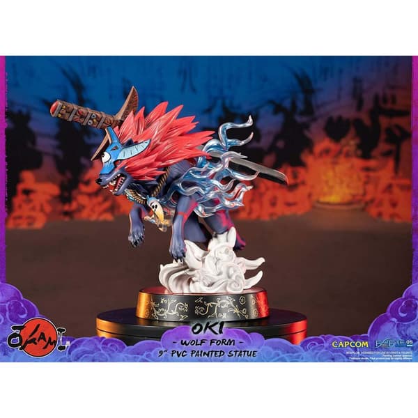 First 4 Figures Wolf Form Standard Edition Okami Oki Monivärinen