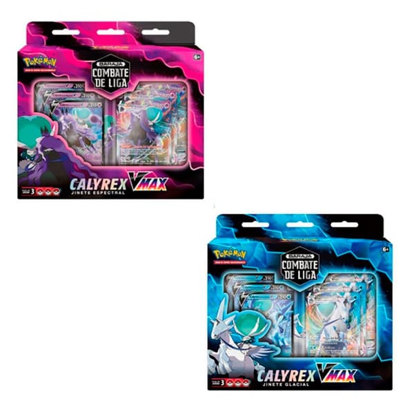 Pokemon Baraja De Combate Calyrex Vmax Samlekort Spansk Espada Y Escudo 6 Enheder Flerfarvet