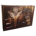 Miniatyrbillede 2 af 2: Noble Collection Udstiller Fantastic Animals Newt And Graves Harry Potter Wand Replica Porpentina Queenie Seraphina Gylden
