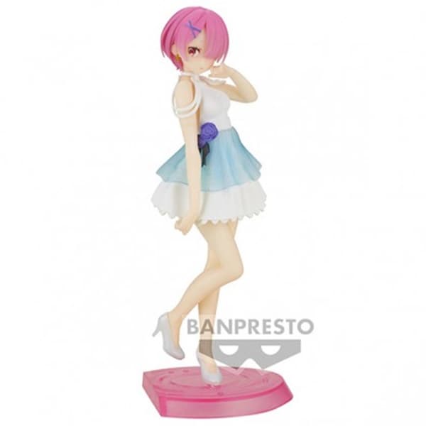 Banpresto Figur Rezero Starting Life In Another World Serenus Couture Ram Rosa