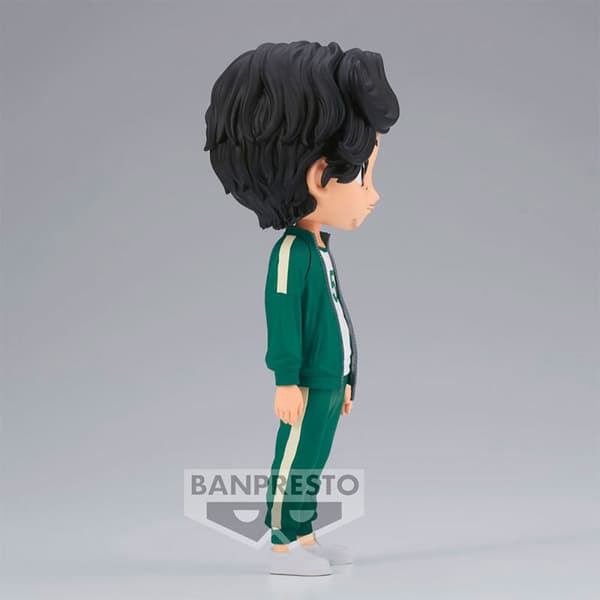 Banpresto Squid Games Q Posket Seong Gi-hun 14 Cm Hahmo Vihreä