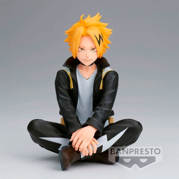 Banpresto Figur Denki Kaminari Chargebolt Break Time My Hero Academia 10 Cm Gul