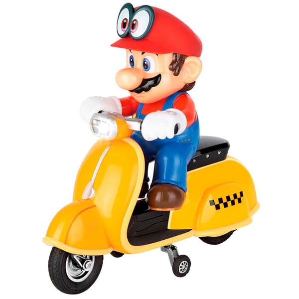 Carrera Mario Kart Rc Bil Scooter Gul