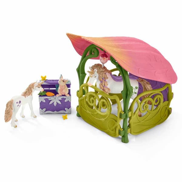 Schleich Glittrande Blomma Hus Med Access Figur Bayala Flerfärgad