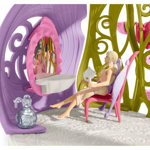 Schleich Glittrande Blomma Hus Med Access Figur Bayala Flerfärgad