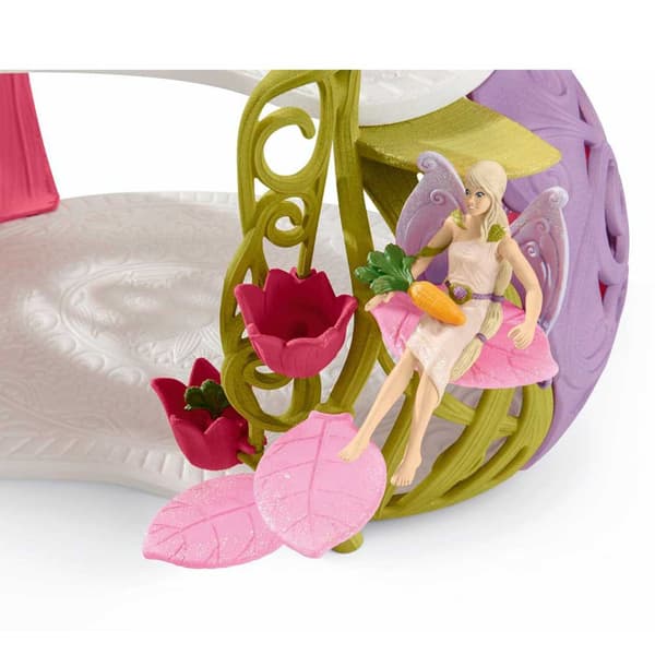 Schleich Glittrande Blomma Hus Med Access Figur Bayala Flerfärgad