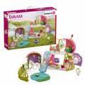 Miniatyrbild 1 av 9: Schleich Glittrande Blomma Hus Med Access Figur Bayala Flerfärgad