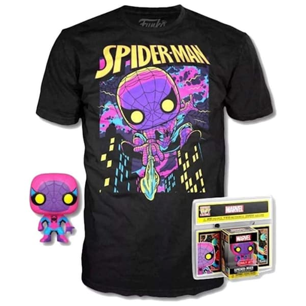 Funko Ja Lyhythihainen T-paita Spiderman Pop Monivärinen XL
