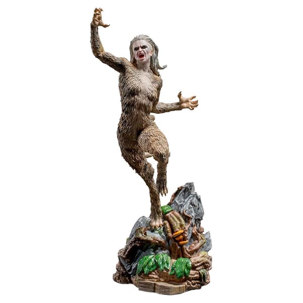 Dc Comics Dc Fierce Cheetah Figuuri Bds Art Scale 1/10 Kultainen