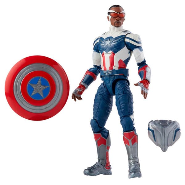 Marvel Og Vintersoldat Falken Hasbro Falcon 15 Cm Blå