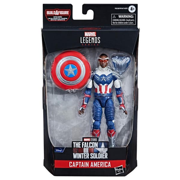 Marvel Og Vintersoldat Falken Hasbro Falcon 15 Cm Blå