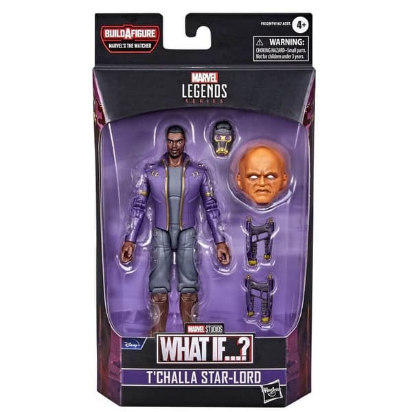 Marvel Tänk Om…? Tcalla Star Lord Hasbro 15 Centimeter Flerfärgad