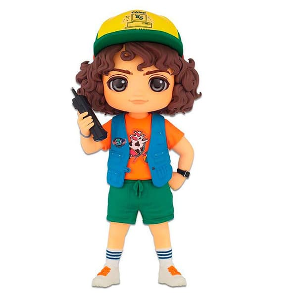 Banpresto Dustin Stranger Things Q Posket 13 Cm Flerfarvet