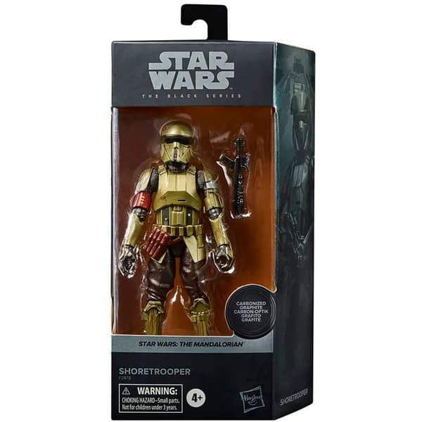 Star Wars Shoretrooper Carbonized Black Series 15 Cm Flerfarvet