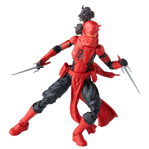Hasbro Spiderman Figuuri Elektra Natchios Daredevil 15 Cm Punainen
