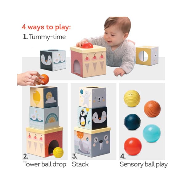 Taf Toys North Pole Ball Drop -tornilelu