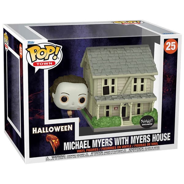 Funko Pop Halloween Michael Myers With Myers House Exclusive Grönt