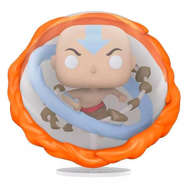 Funko Pop Avatar Aang All Elements Glow In The Dark Exclusive Monivärinen