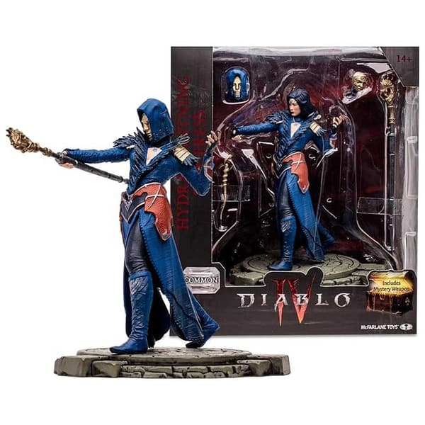 Mcfarlane Toys Troldkvinde Diablo 4 Action 15 Cm Figur Blå