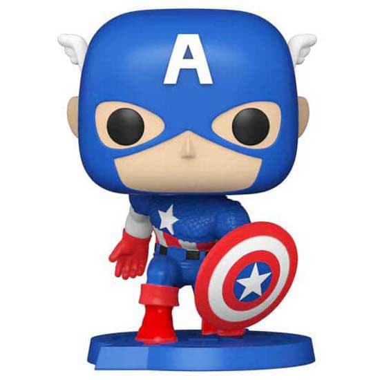 Funko Figur Marvel Pop! Comic Cover Vinyl Avengers 4 1963 9 Cm Blå