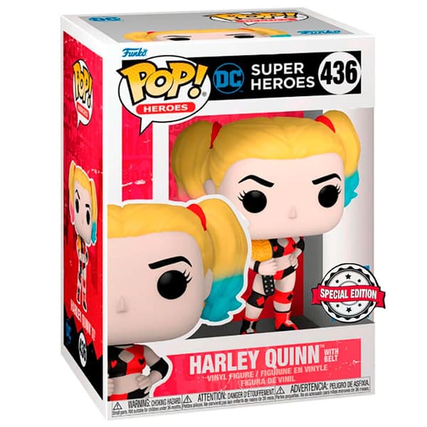 Funko Pop Dc Comics Super Heroes Harley Quinn Exclusive Flerfarvet