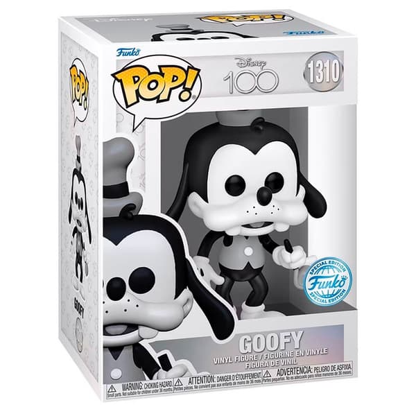 Funko Pop Disney 100th Anniversary Goofy Exclusive Durchsichtig