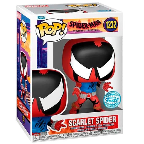 Funko Pop Spiderman Scarlet Spider Exclusive Punainen