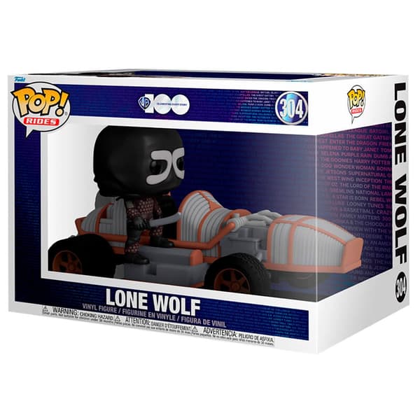 Funko Pop Ride Super Deluxe Warner Bros 100th Mad Max The Road Warrior Lone Wolf Durchsichtig