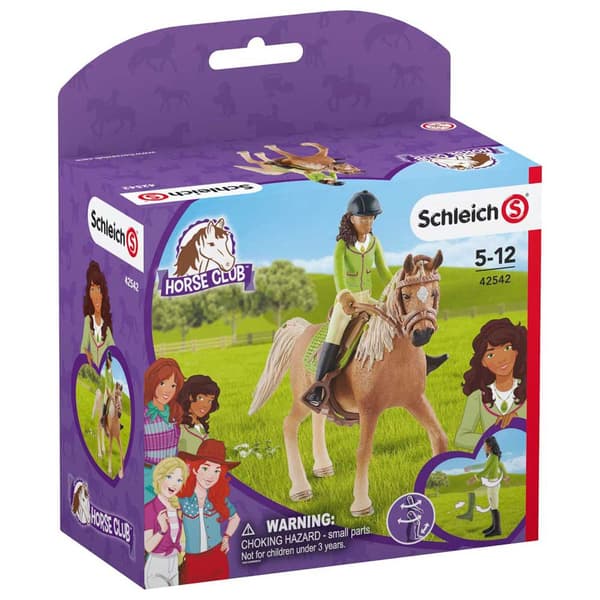 Schleich Sarah Ja Mysteerihahmo Horse Club Ruskea